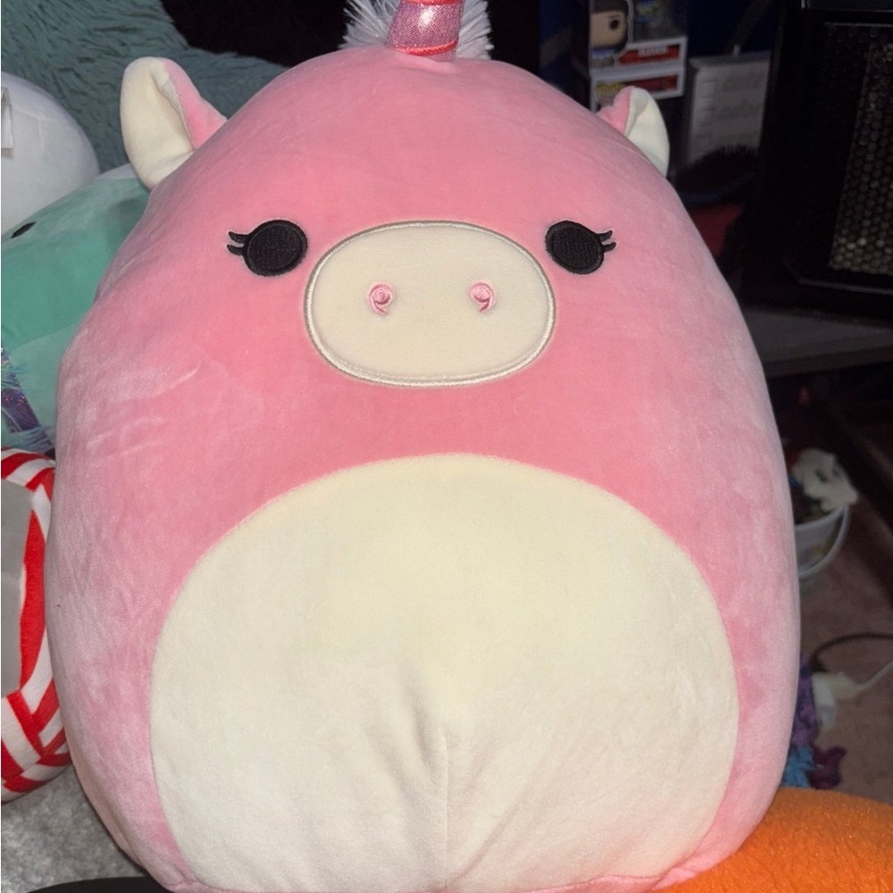 Pink Unicorn Squishmallow
